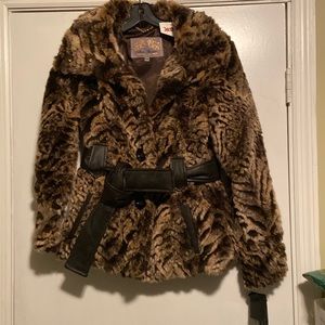 Brand New!!! Steve Madden Fur Coat
